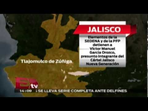 Detienen a Víctor Orozco presunto integrante del Cártel de Jalisco Nueva Generación /Titulares de