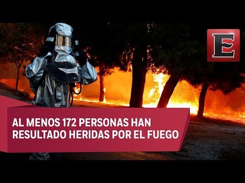 Incendios voraces en Grecia dejan 50 muertos