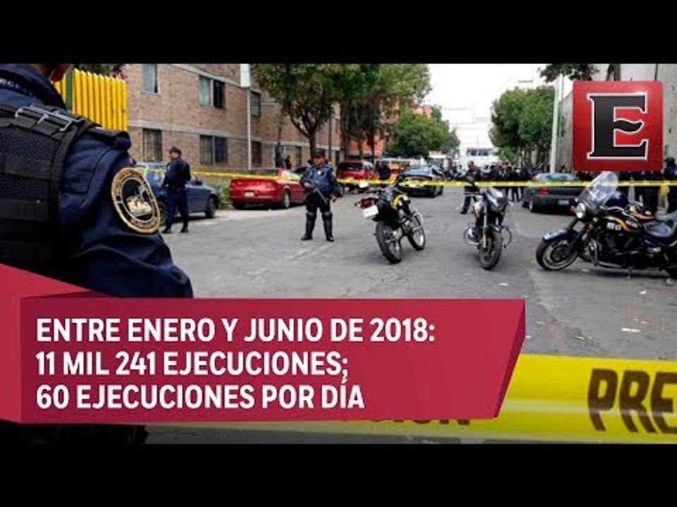 Se registran 60 ejecuciones por día durante el primer semestre del 2018