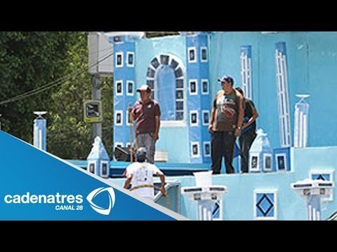 Detalles de la 171 representación de La pasión de Cristo en Iztapalapa