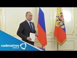 Putin advierte a UE de que podría cortar envío de gas