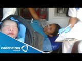 Nace bebé afuera de la estación Morelos del Metro (IMÁGENES)