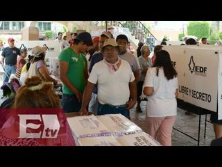 Así se vivieron las elecciones en el D.F. /  Titulares de la tarde