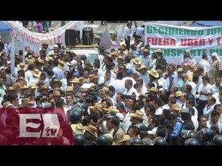 Intereses políticos detrás de la protesta de taxistas / Vianey Esquinca