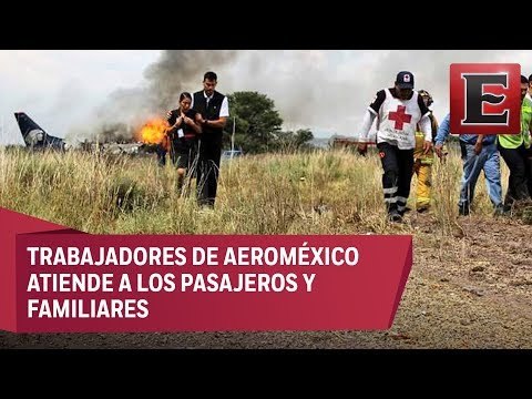 Recuperan cajas negras de avión accidentado en Durango