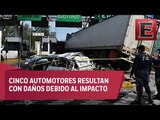 Choque de tráiler contra caseta en Nayarit deja un muerto y varios heridos