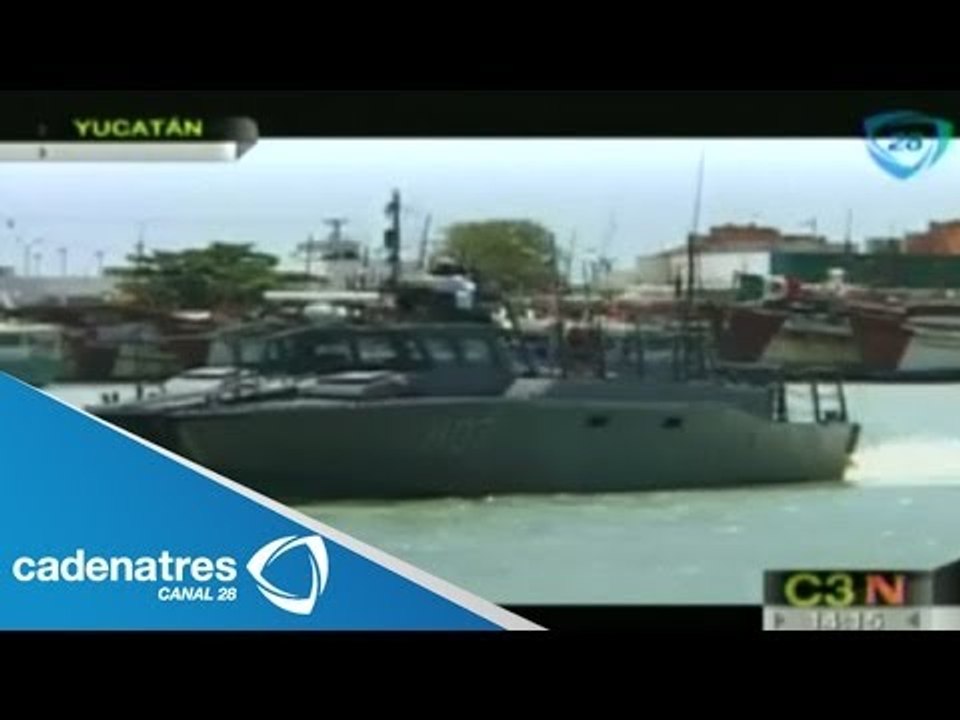 Continua la búsqueda de los pescadores desaparecidos en Yucatán