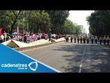 Marcha de los antorchistas causa caos vial en el DF / Progress of antorchistas cause traffic chaos i