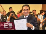 Silvano Aureoles recibe constancia de Mayoría como gobernador de Michoacán / Vianey Esquinca