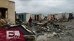 Inicia reconstrucción de Coahuila tras tornado / Vianey Esquinca