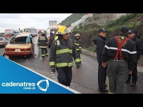 La autopista México-Puebla se convierte en trampa mortal / Mexico-Puebla highway turns into dea