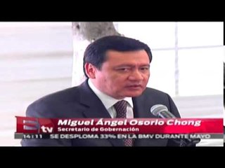 "Se trabaja para generar seguridad en las elecciones" dice Osorio Chong / Titulares de la tarde