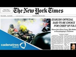 Así amanecen las portadas de los periódicos más importantes del mundo