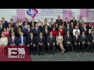 EPN asiste a instalación del Consejo del Sistema Nacional de Transparencia / Titulares de la tarde
