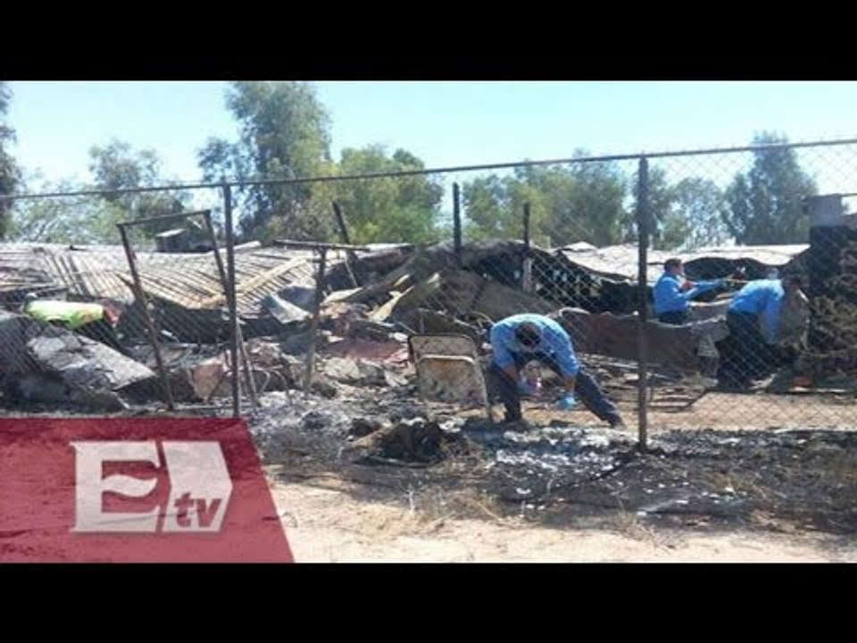 Incendio en asilo de Mexicali, Baja California,...
