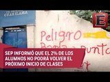 22 mil niños no podrán regresar a clases el próximo 20 de agosto