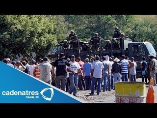 Inician en tres municipios de Michoacán el desarme de Autodefensas