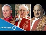Crónica de lo ocurrido en la canonización de Juan Pablo II y Juan XXIII