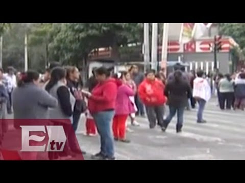 Bloqueo en Aquiles Serdán por falta de electricidad / Vianey Esquinca