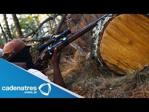 Detalles del desarme de los grupos de autodefensa de Michoacán / Details of disarming self defense