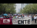 Sección 22 marcha en Oaxaca contra la evaluación docente / Vianey Esquinca