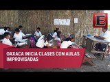 Regresan a clases al menos 100 mil estudiantes del Istmo a aulas improvisadas