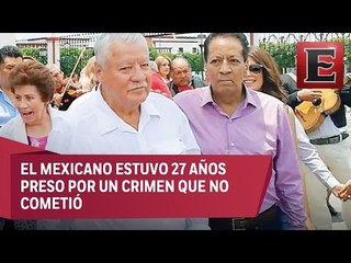 Vicente Benavides regresa a México tras librar la pena de muerte en EU