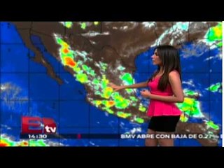 Descargar video: Pronóstico del clima para el norte de la República Mexicana / Titulares de la tarde