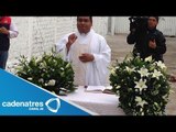 Recuerdan a víctimas de la explosión de San Pedro Xalostoc con una misa