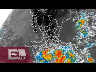 'Carlos' se intensifica a huracán categoría uno / Titulares de la tarde