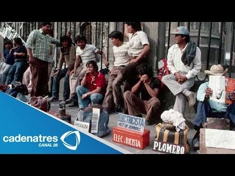 Aumenta desempleo en México / Fianzas / Unemployment Grows in Mexico