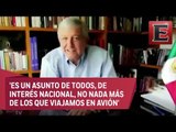 López Obrador invita a la población a participar en consulta para NAIM