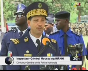 58 ans de la police nationale du Mali présidé par le Président de la république
