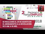 Gerardo Romero habla de la Segunda Feria de Empleo para Jóvenes