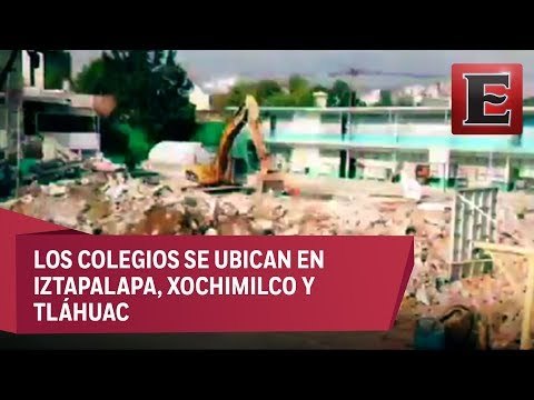 Estudiantes capitalinos toman clases en escuelas con daños por sismo