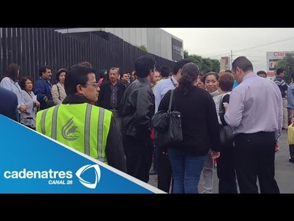 Sismo de 6.6 grados sacude la Ciudad de México / Earthquake 6.6 degrees  shakes Mexico City