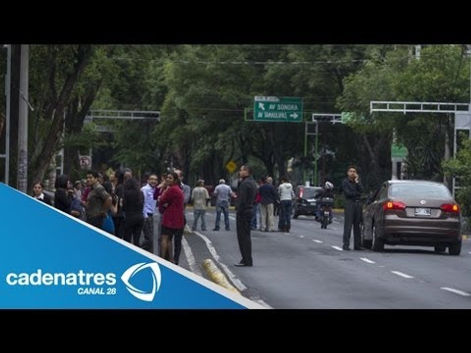 Fuerte sismo sacude el Valle de México / ¿En dónde te agarró el sismo?