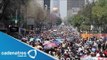 Maestros de la CNTE celebran su día con mega marcha en el DF