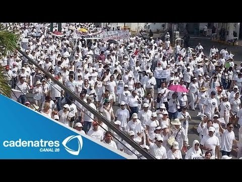 Reynosa Tamaulipas marcha por la paz / Ola de violencia en Tamaulipas