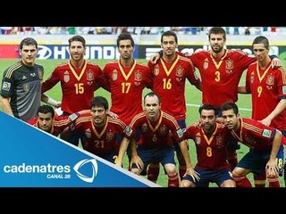 Dan a conocer la lista de la selección española rumbo a Brasil 2014