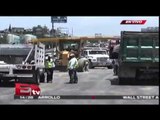 Reducción de carriles por obras en la autopista México-Puebla / Titulares de la tarde