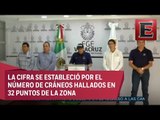 Hallan 166 cuerpos en fosa clandestina en Veracruz