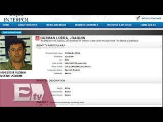 Interpol actualiza y publica ficha roja de 'El Chapo' / Vianey Esquinca