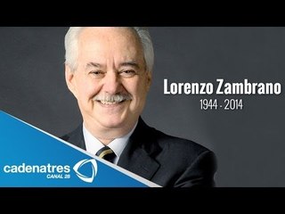 Arriba cuerpo de Lorenzo Zambrano en su natal Nuevo León / Top body Lorenzo Zambrano in his native