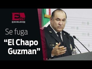 Que no quepa duda, traeremos a 'El Chapo' de vuelta a prisión: Enrique Galindo