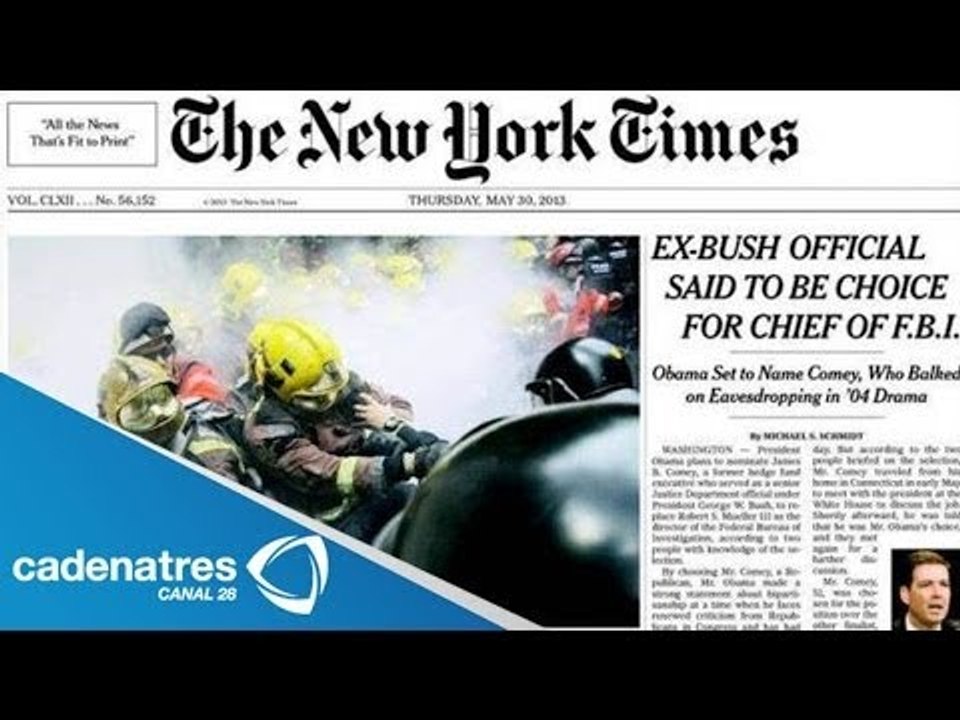 Así amanecen las portadas de los periódicos más importantes del mundo