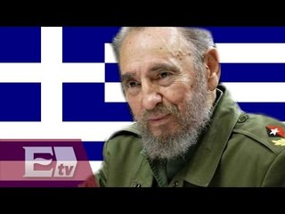 Fidel Castro felicita a Grecia por su "brillante victoria política"/ Vianey Esquinca