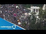 Reportan saldo blanco tras marcha del 15 de mayo / Marcha de maestros 15 de mayo