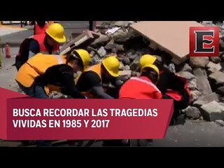 Simulacro nacional 2018: Hipótesis de siniestro en Grupo Imagen