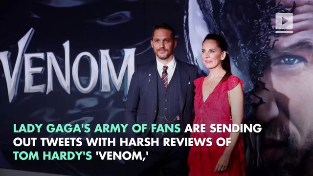 Lady Gaga Fans Are Trying to Sabotage 'Venom' Movie